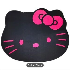 Hello Kitty mouse pad | Hot pink and black New!